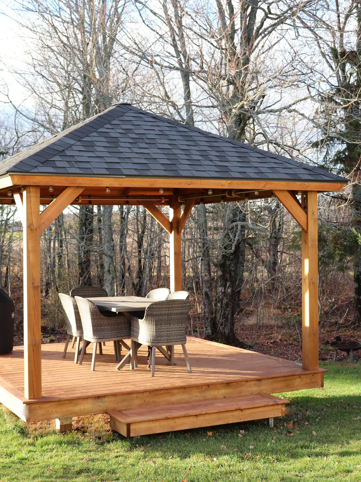 Maßgefertigter Gartenpavillon